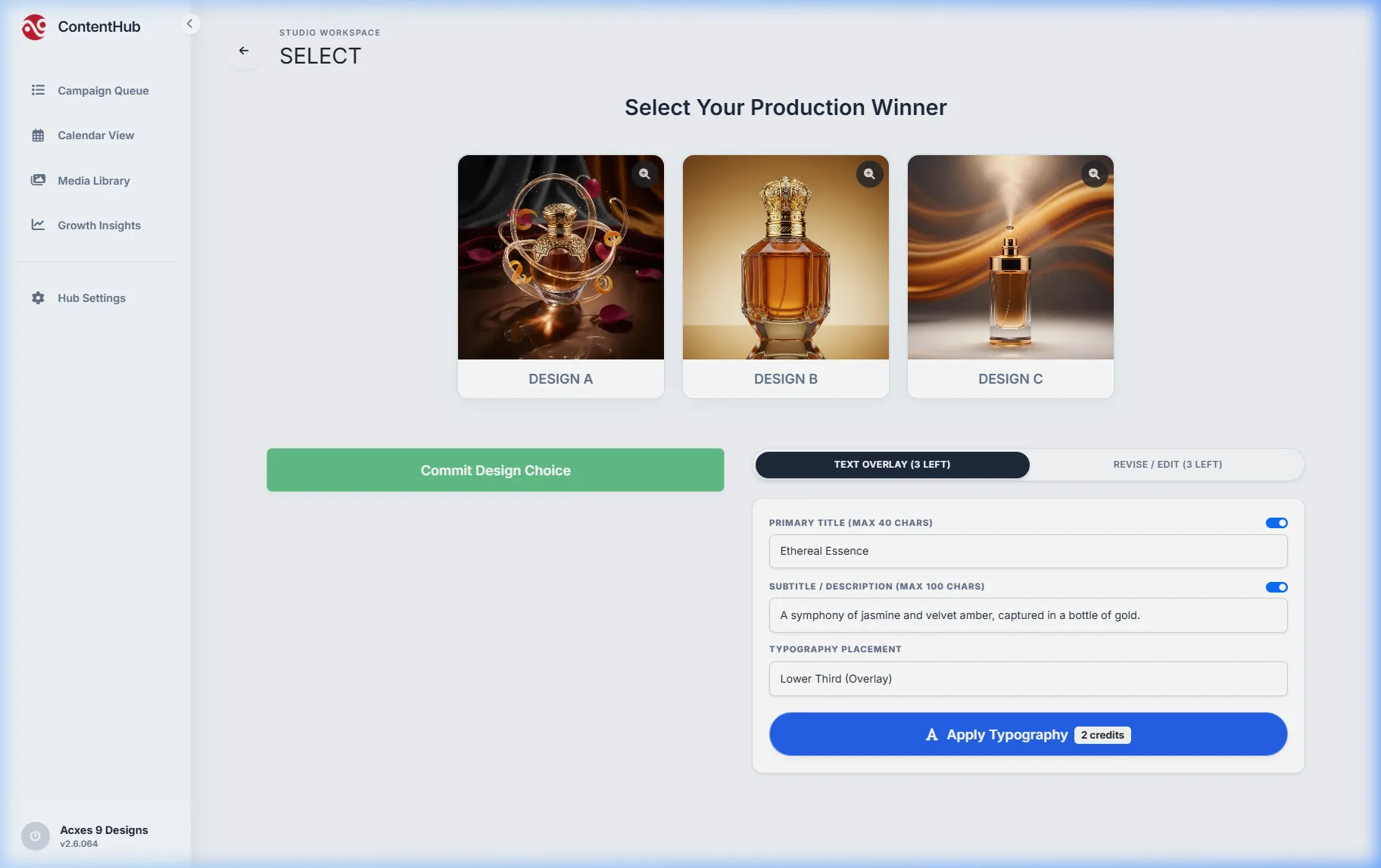Scent Studio - AI Spark Sensory Copywriting